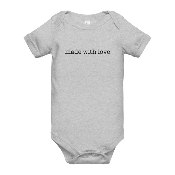 Made WIth Love Onesie