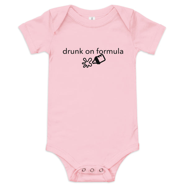 Teasin Tees Drunk on Formula Onesie