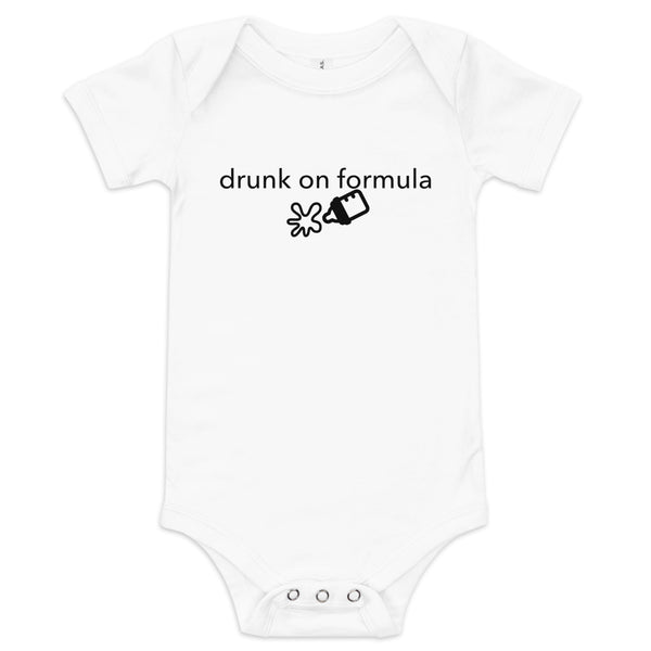 Teasin Tees Drunk on Formula Onesie