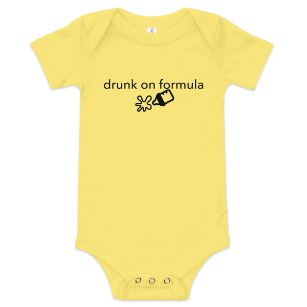 Teasin Tees Drunk on Formula Onesie