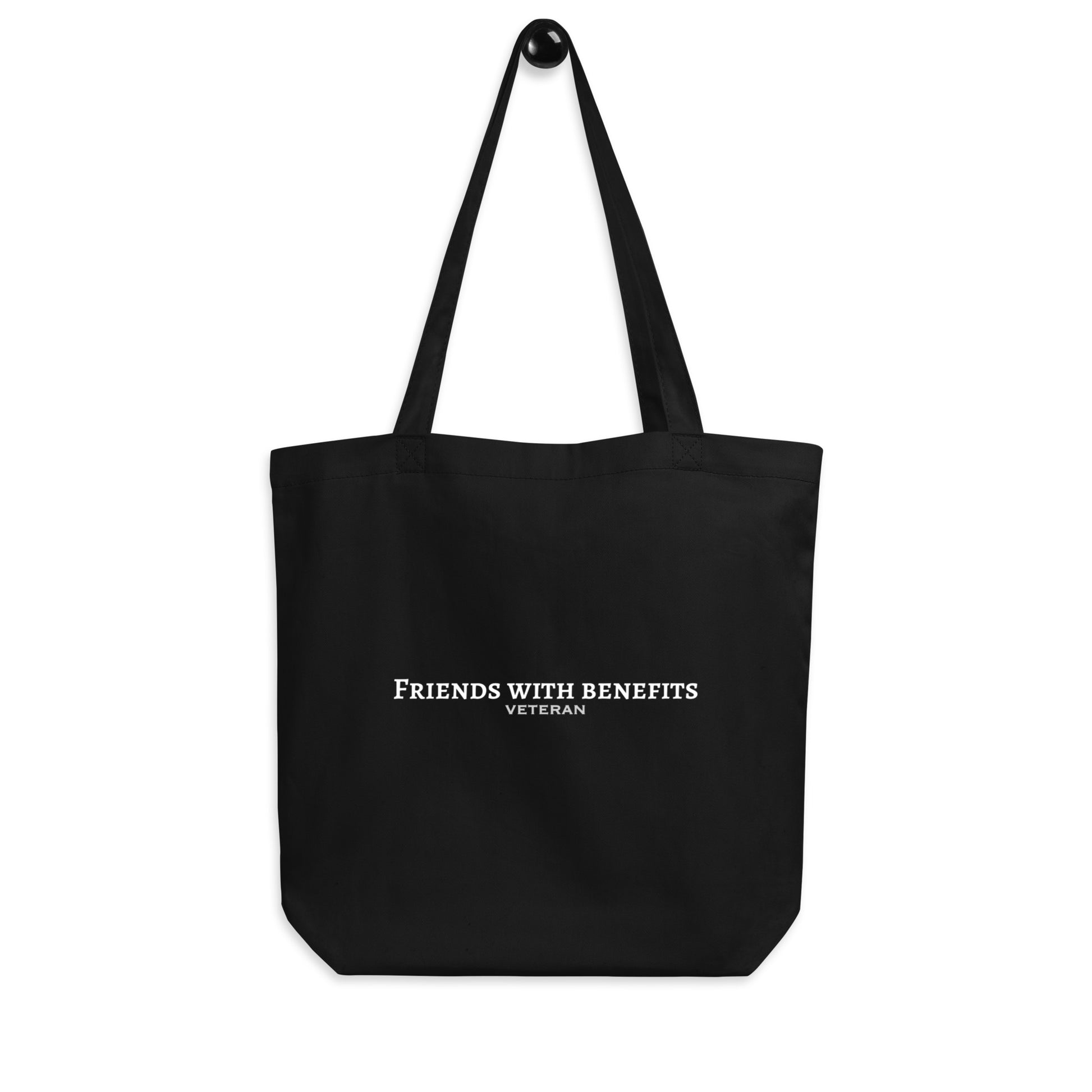"Friends with Benefits Veteran" Tote Black