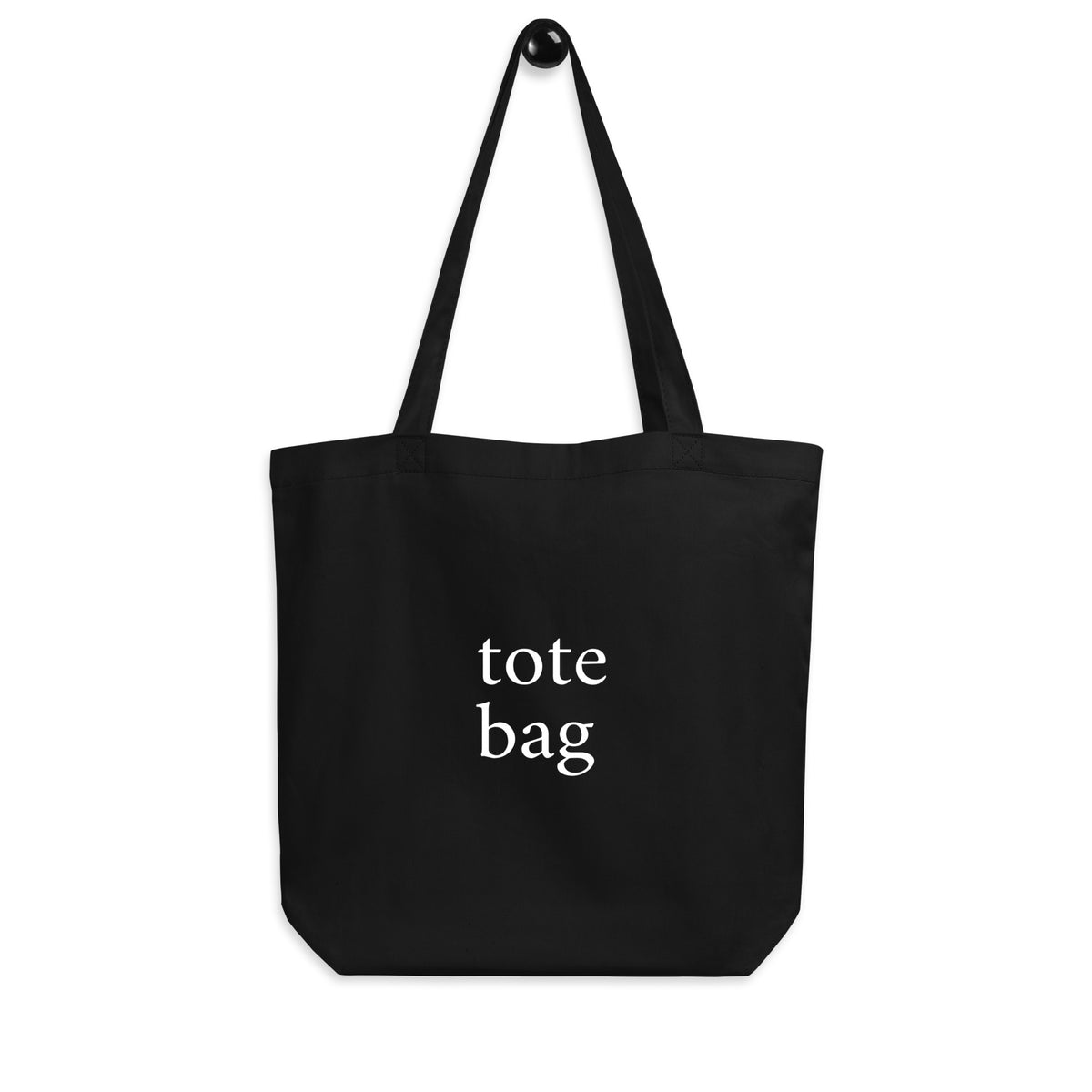 THE Tote Bag But in Black