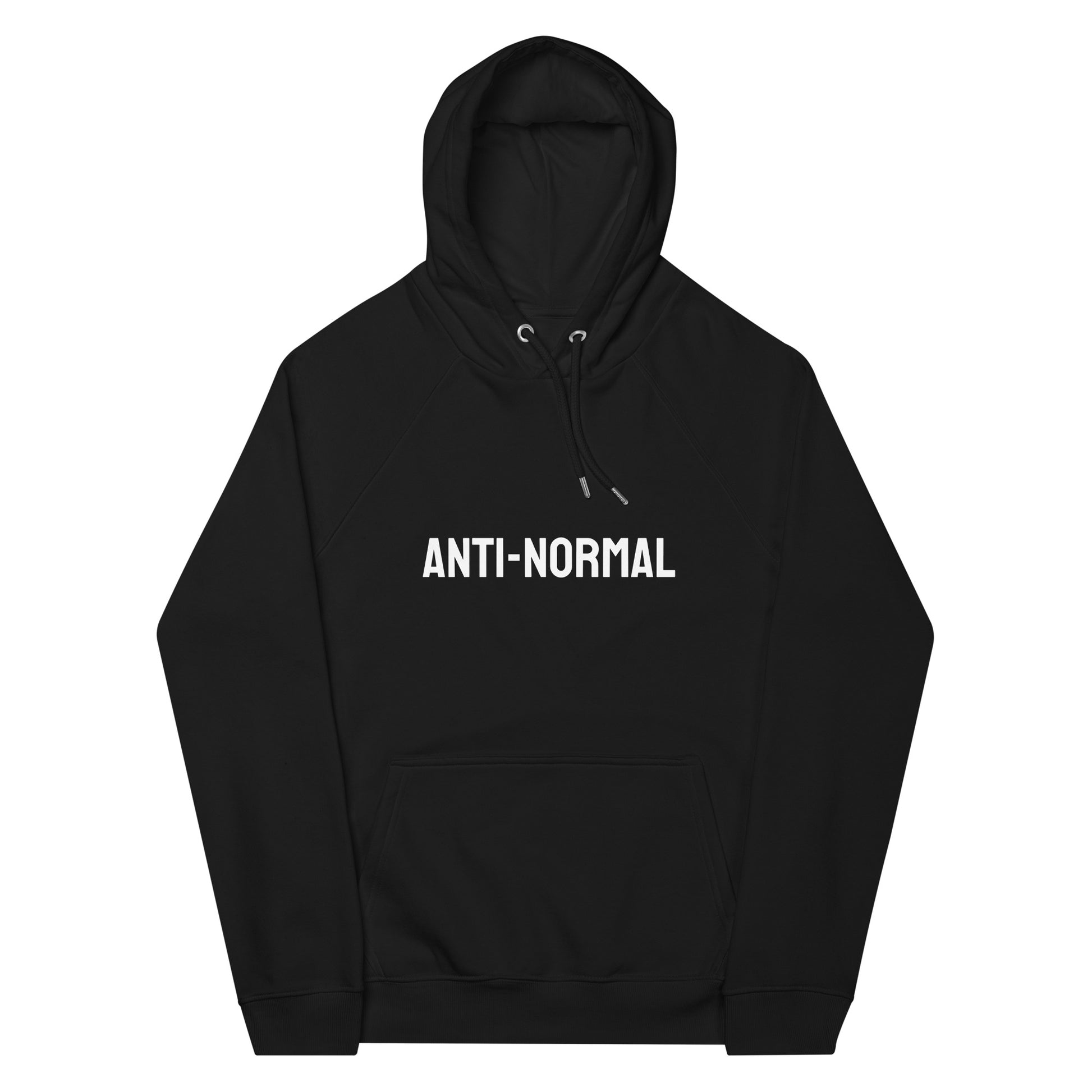 "Anti-Normal" Premium Hoodie Black