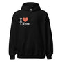 I Love Teasin Hoodie But in Black