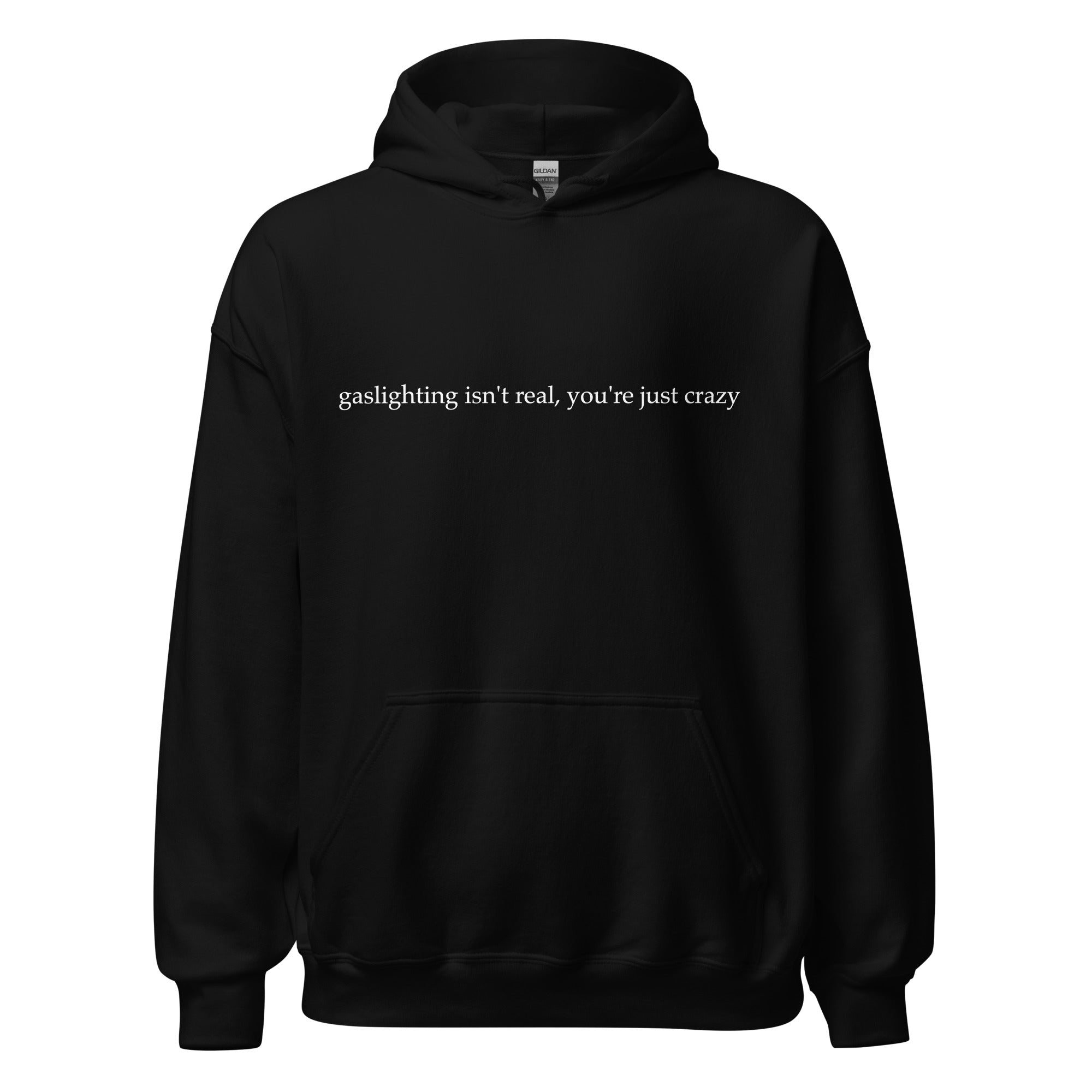 "The Gaslighter" Premium Hoodie Black