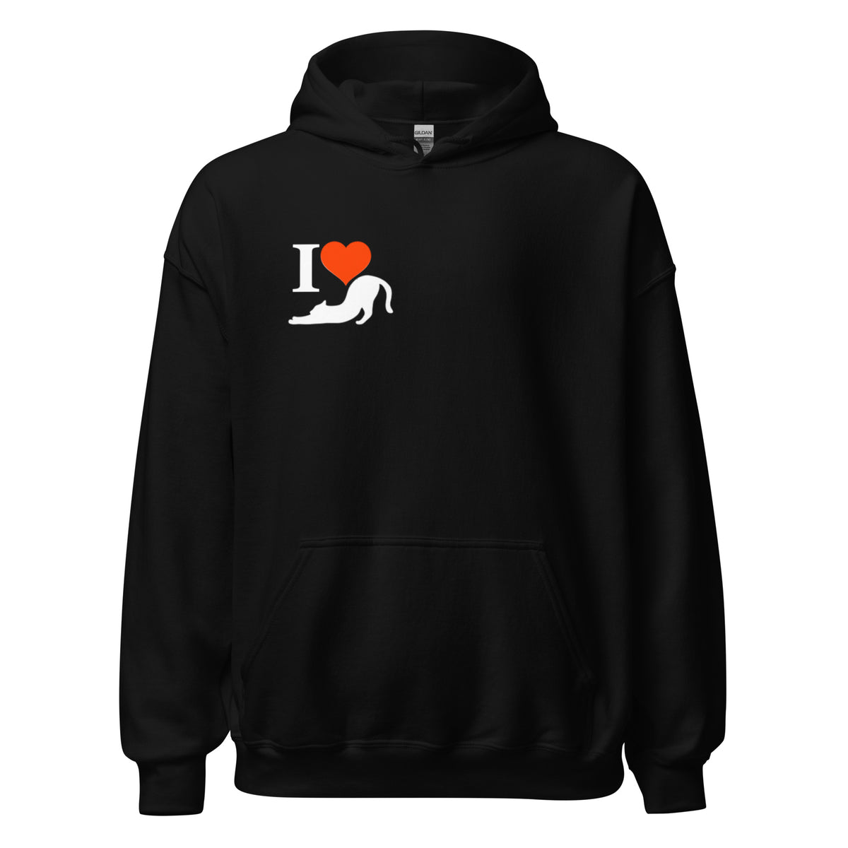 The Pussy Lover Hoodie But in Black