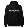 Anti-Normal Hoodie But in Black