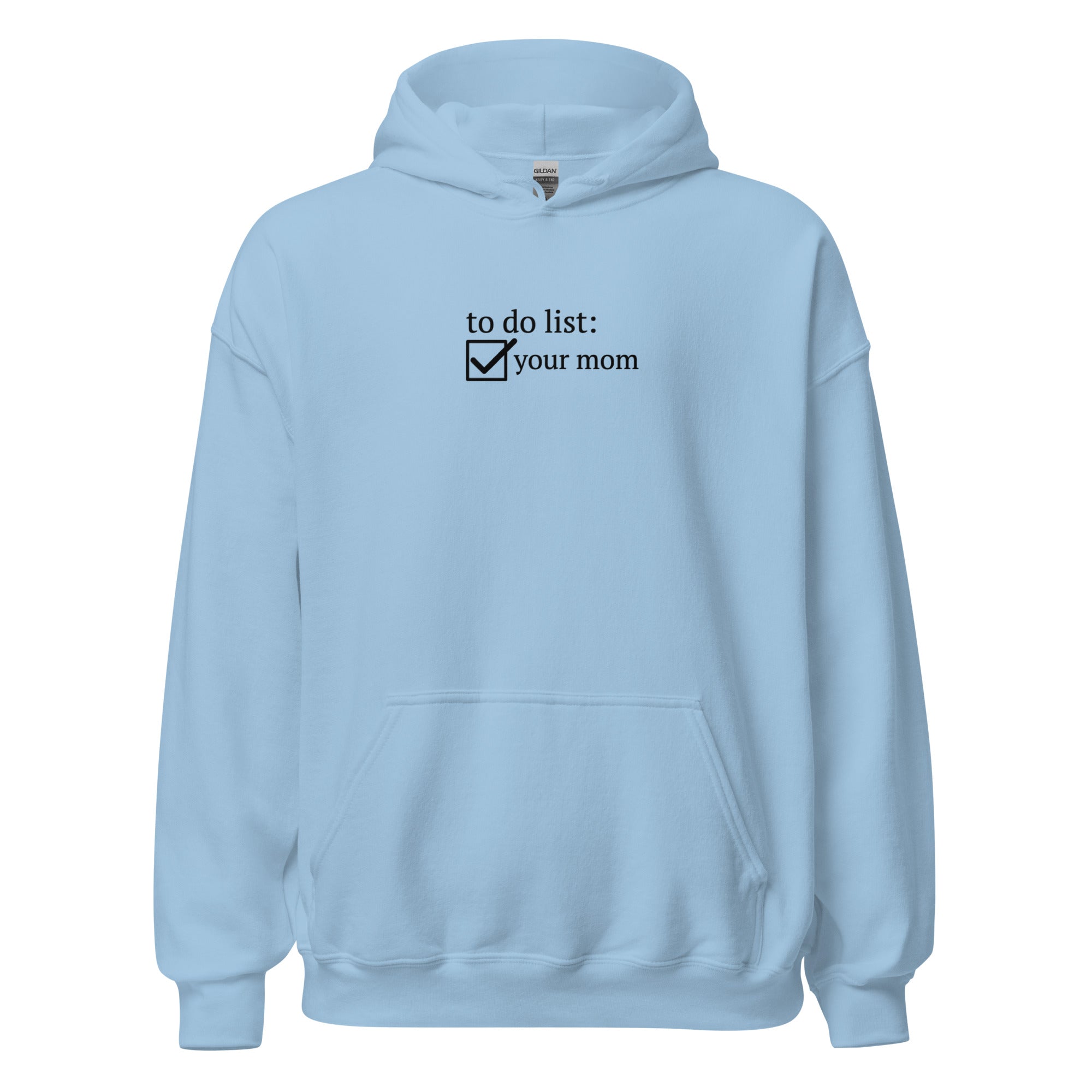 "To do list"- hoodie