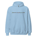 "Thanks for not pulling out, dad"- Hoodie