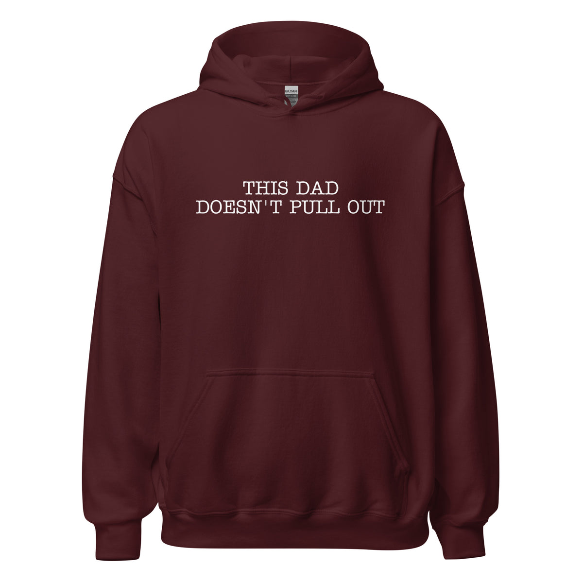 Teasin' Tees This Dad Hoodie But in Black