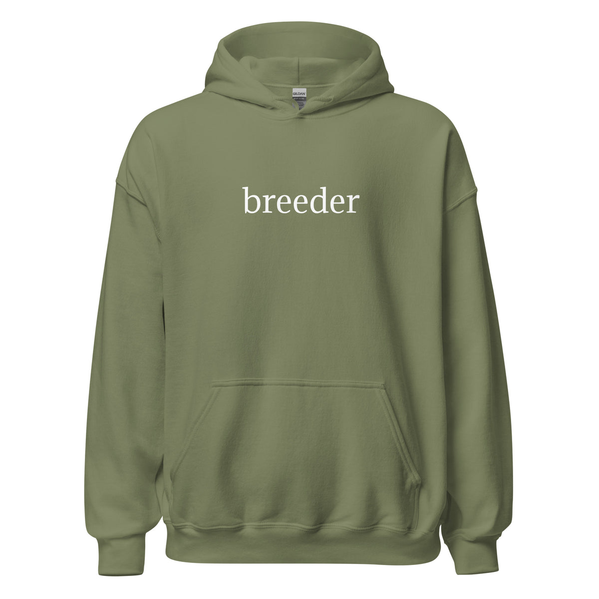 The Breeder Hoodie But in Black