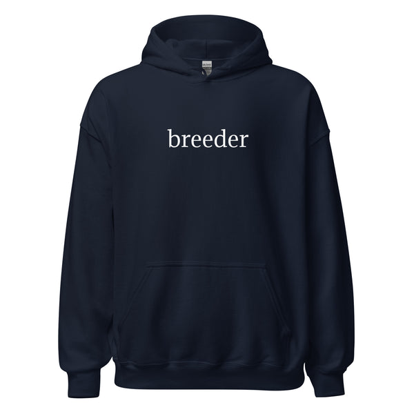 The Breeder Hoodie But in Black