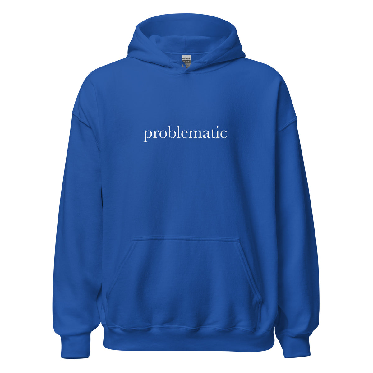 Problematic Hoodie But in Black