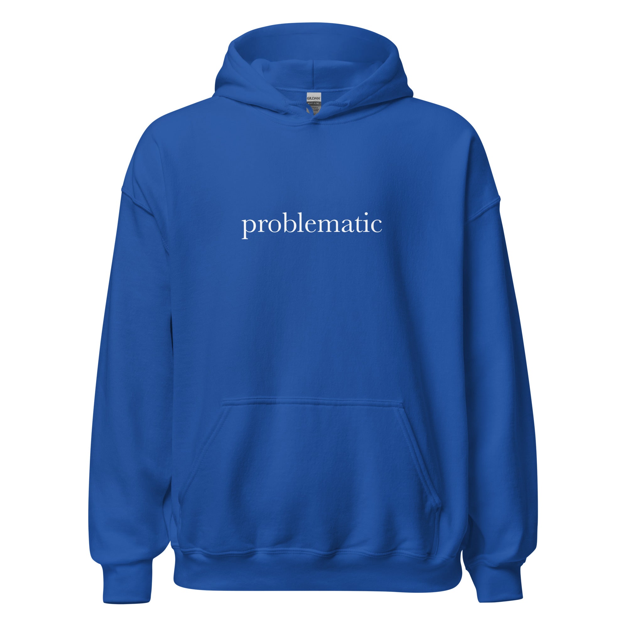 "Problematic" Premium Hoodie Black
