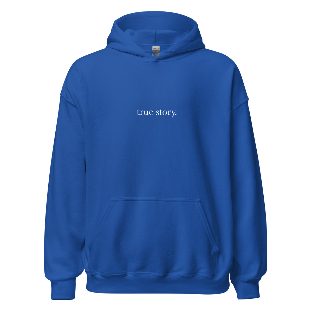 True Story Hoodie But in Black