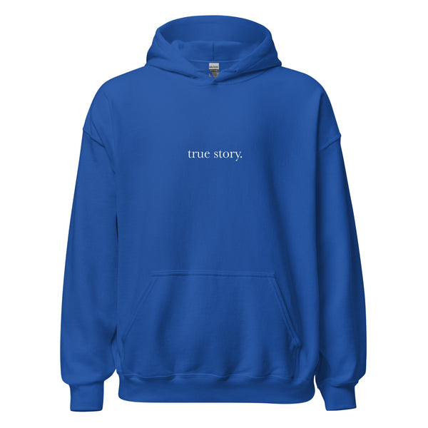 True Story Hoodie But in Black