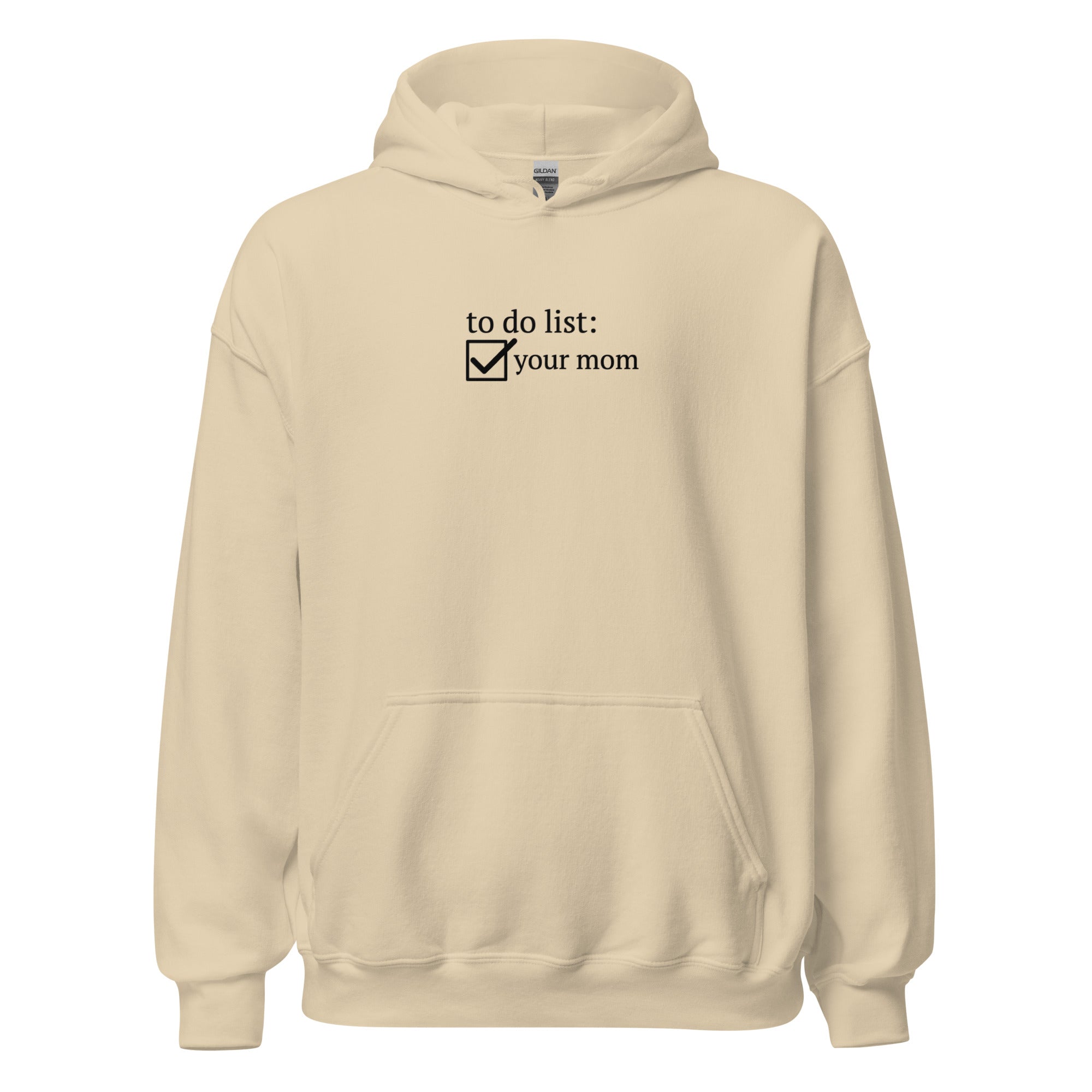 "To do list"- hoodie