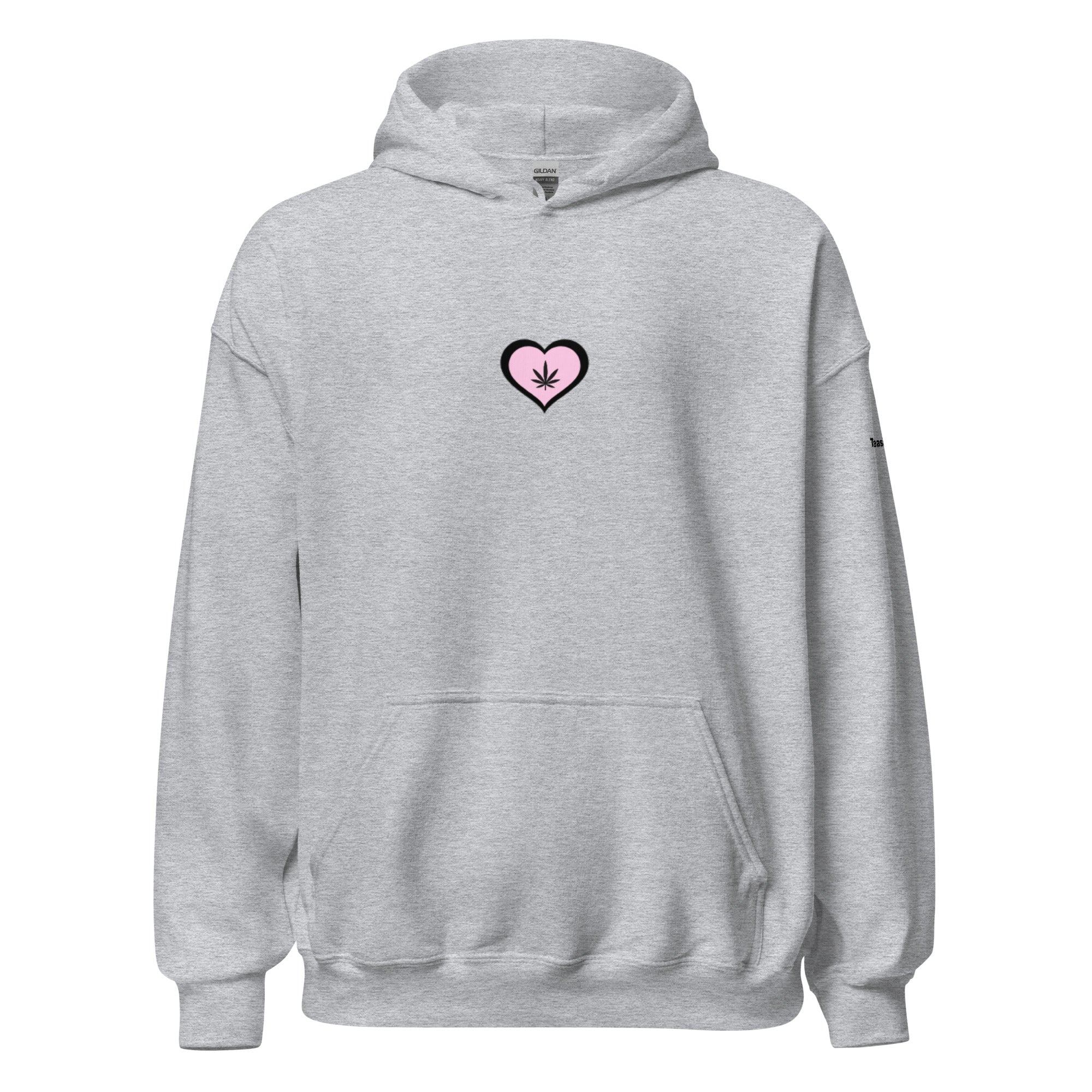 "The Weed Lovers" Hoodie Pink Heart Edition