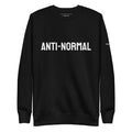 "Anti-Normal" Crew neck black