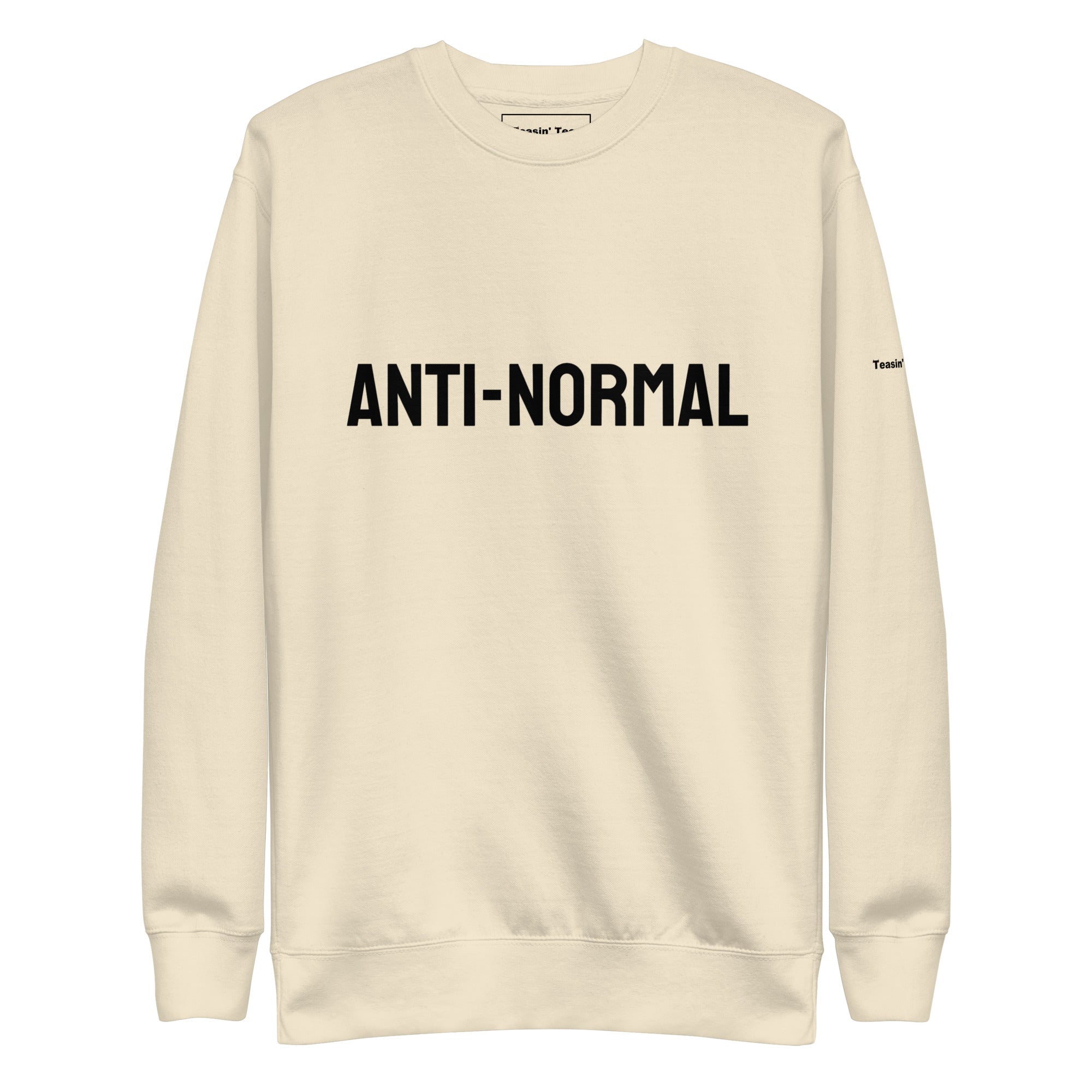 "Anti-Normal" Crew neck