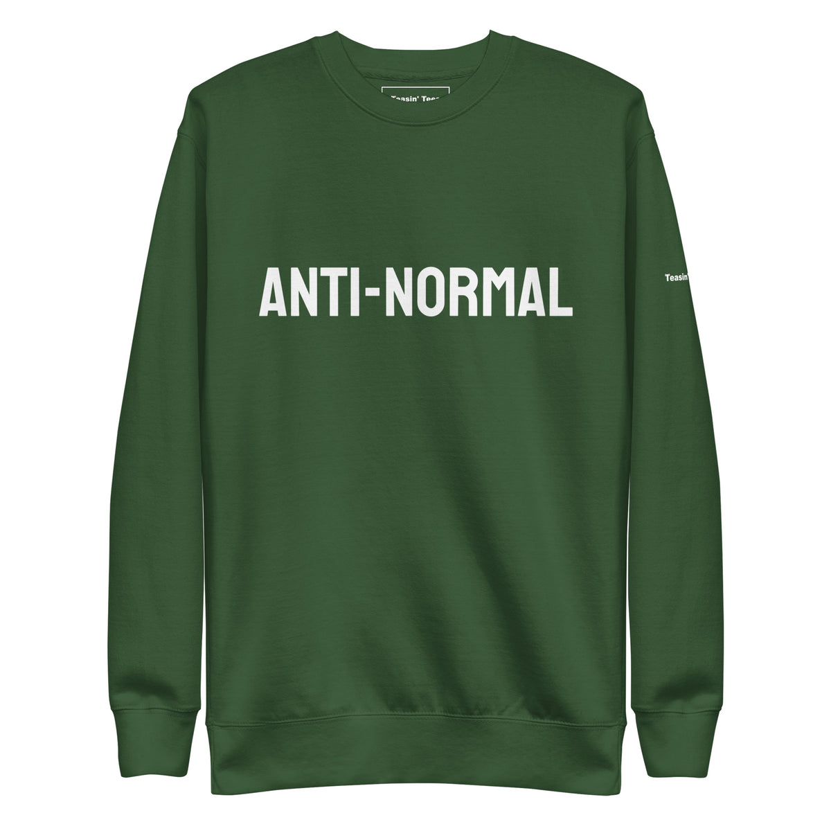 Anti-Normal Crewneck But in Black