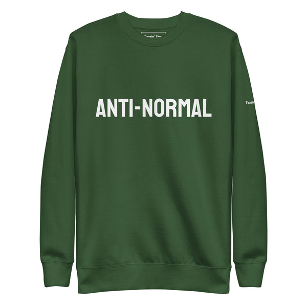 Anti-Normal Crewneck But in Black