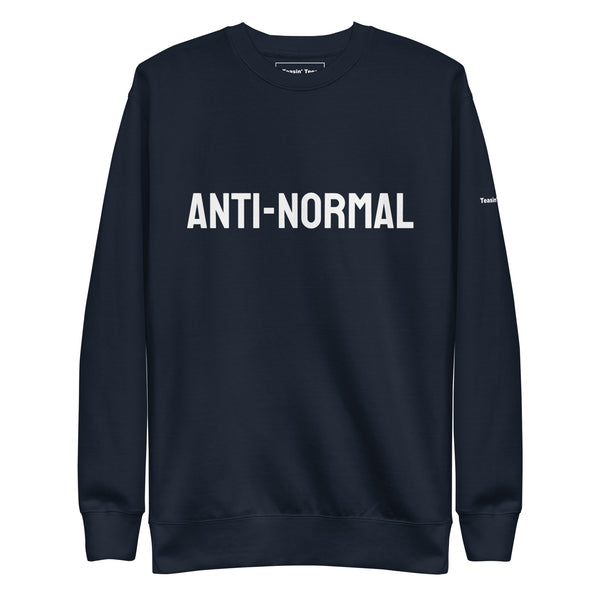 Anti-Normal Crewneck But in Black