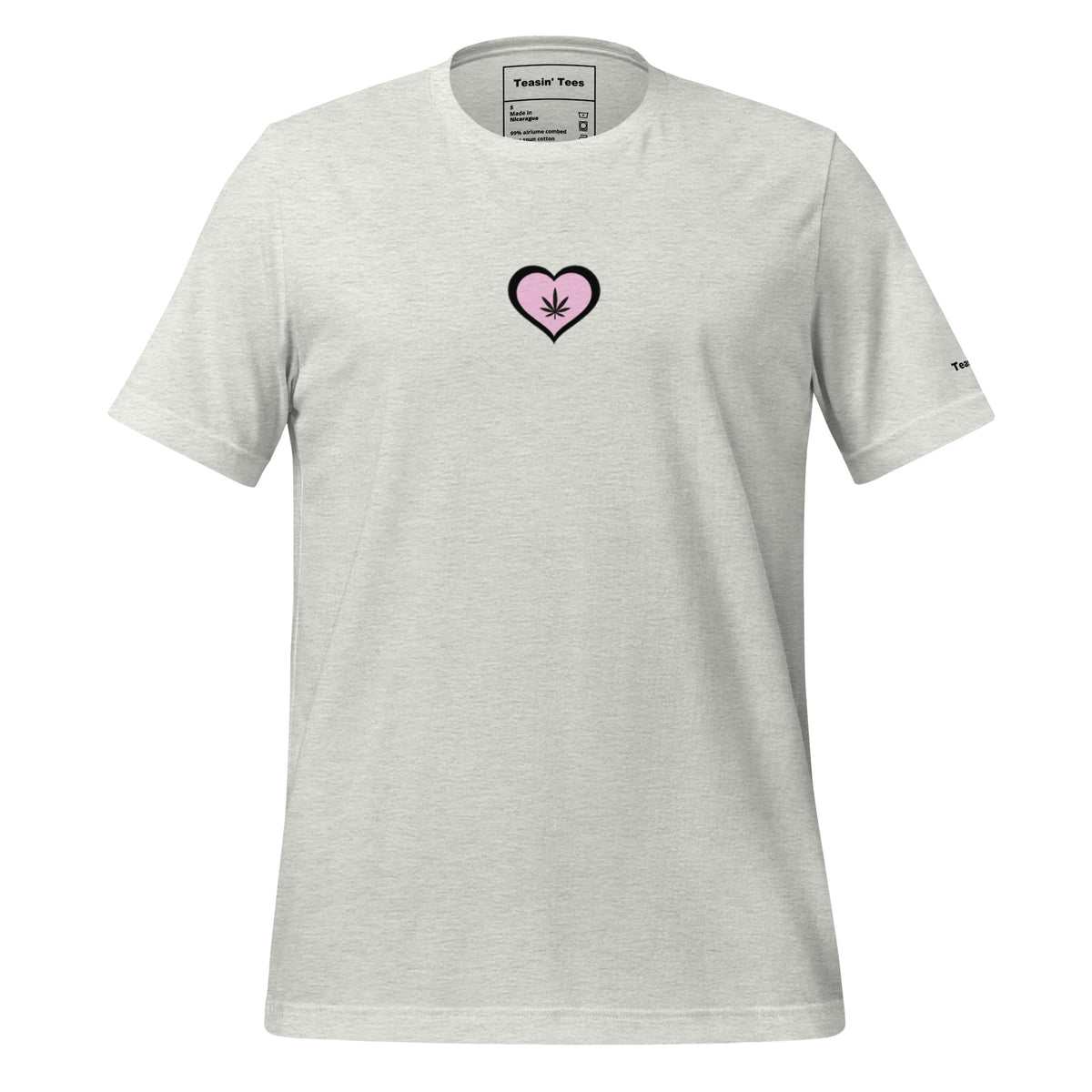 The Weed Lovers Tee Pink Heart Edition