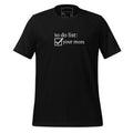 Teasin' Tees To Do List But in Black