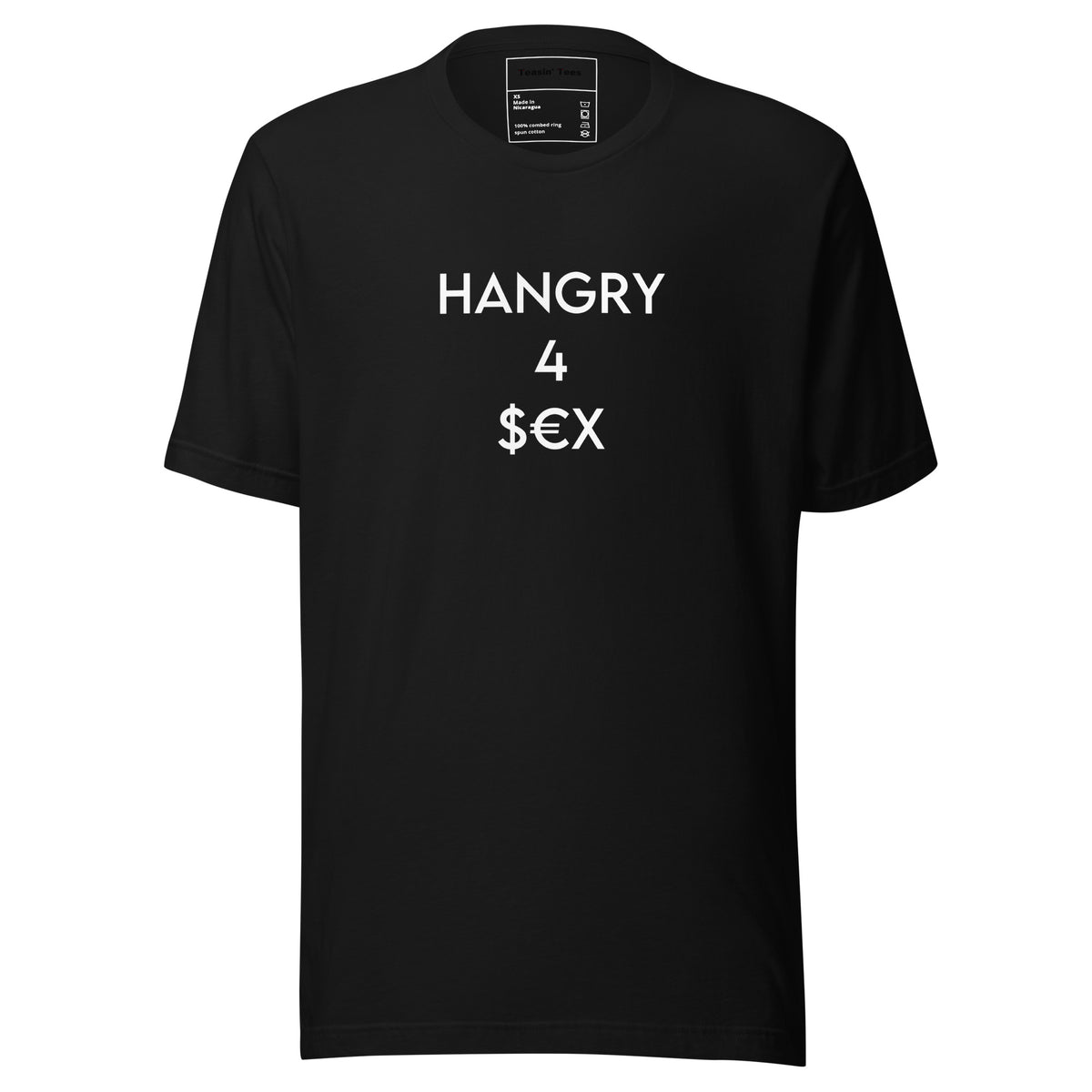 Teasin' Tees 4S3x But in Black