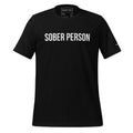 "Sober Person" T-Shirt Black