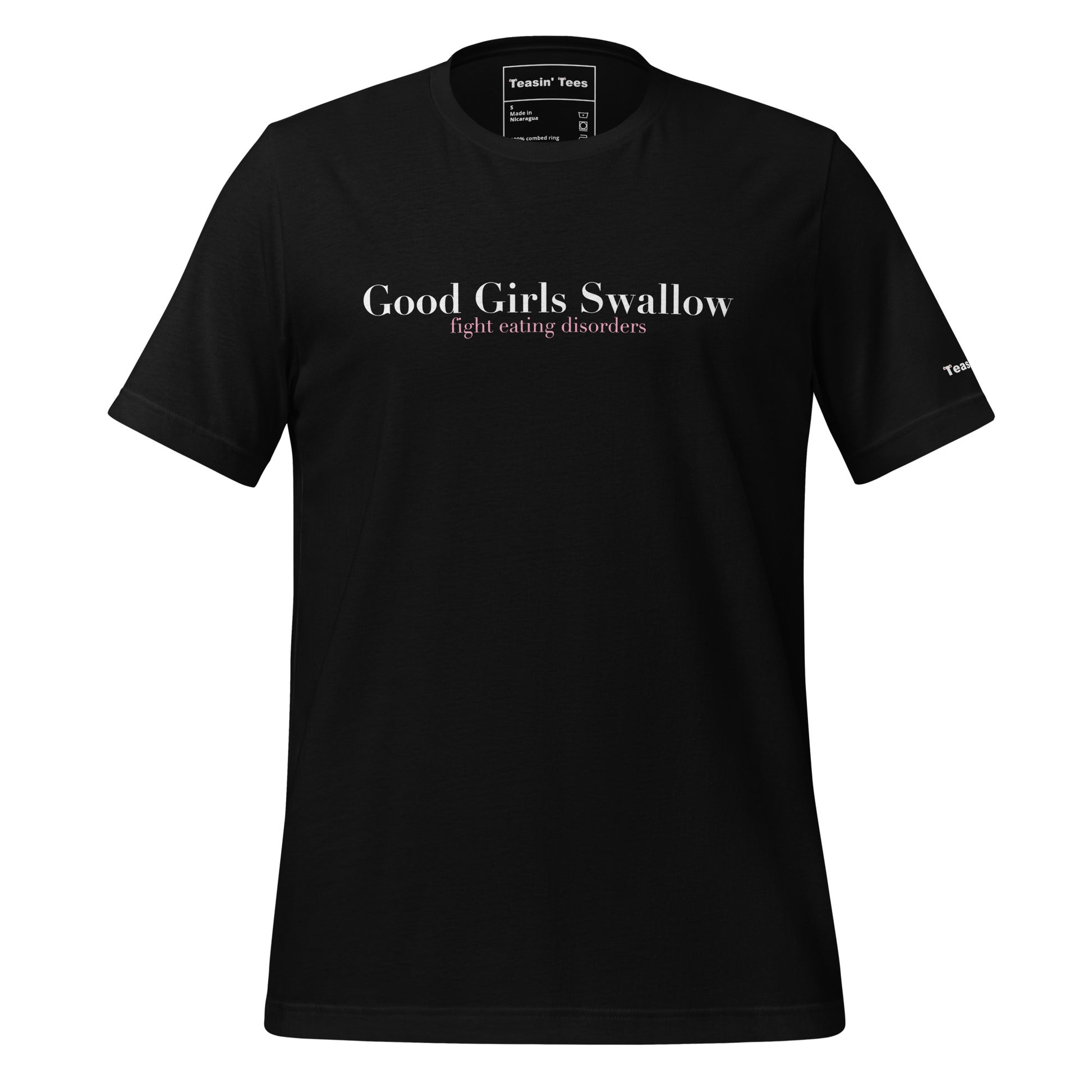 "Good girls swallow"- T-shirt
