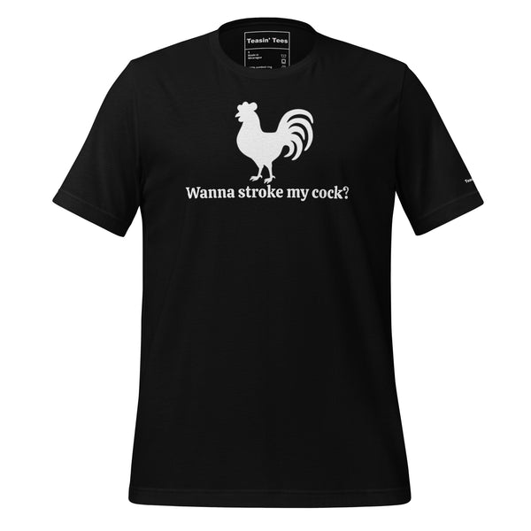 Teasin' Tees Chkn Man But in Black