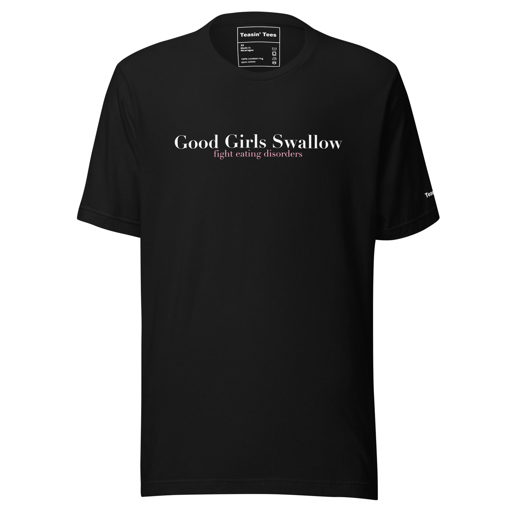 "Good girls swallow"- T-shirt