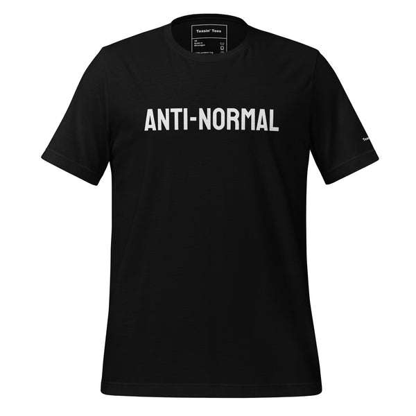 Anti-Normal Tee But in Black