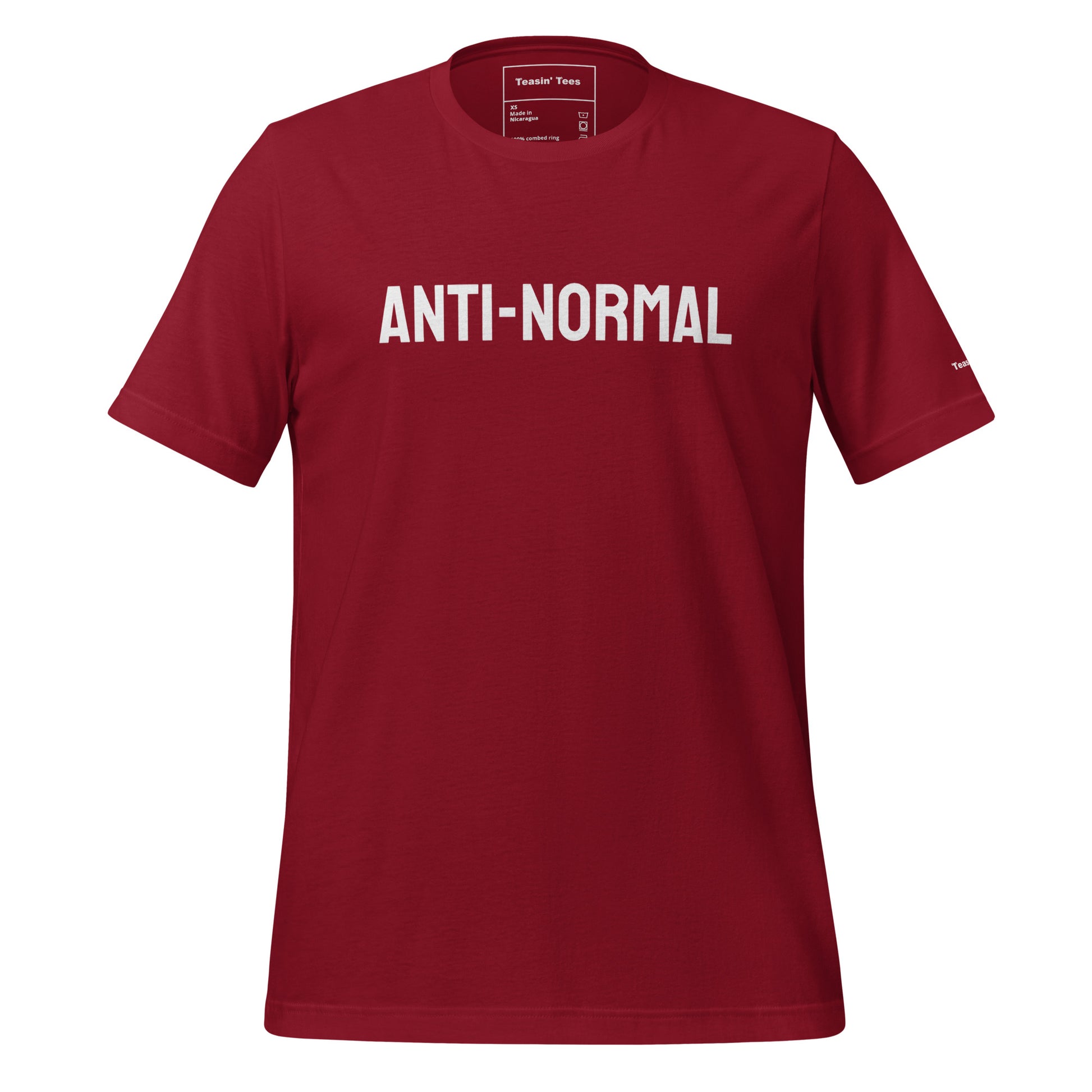 "Anti-Normal" T-Shirt Black