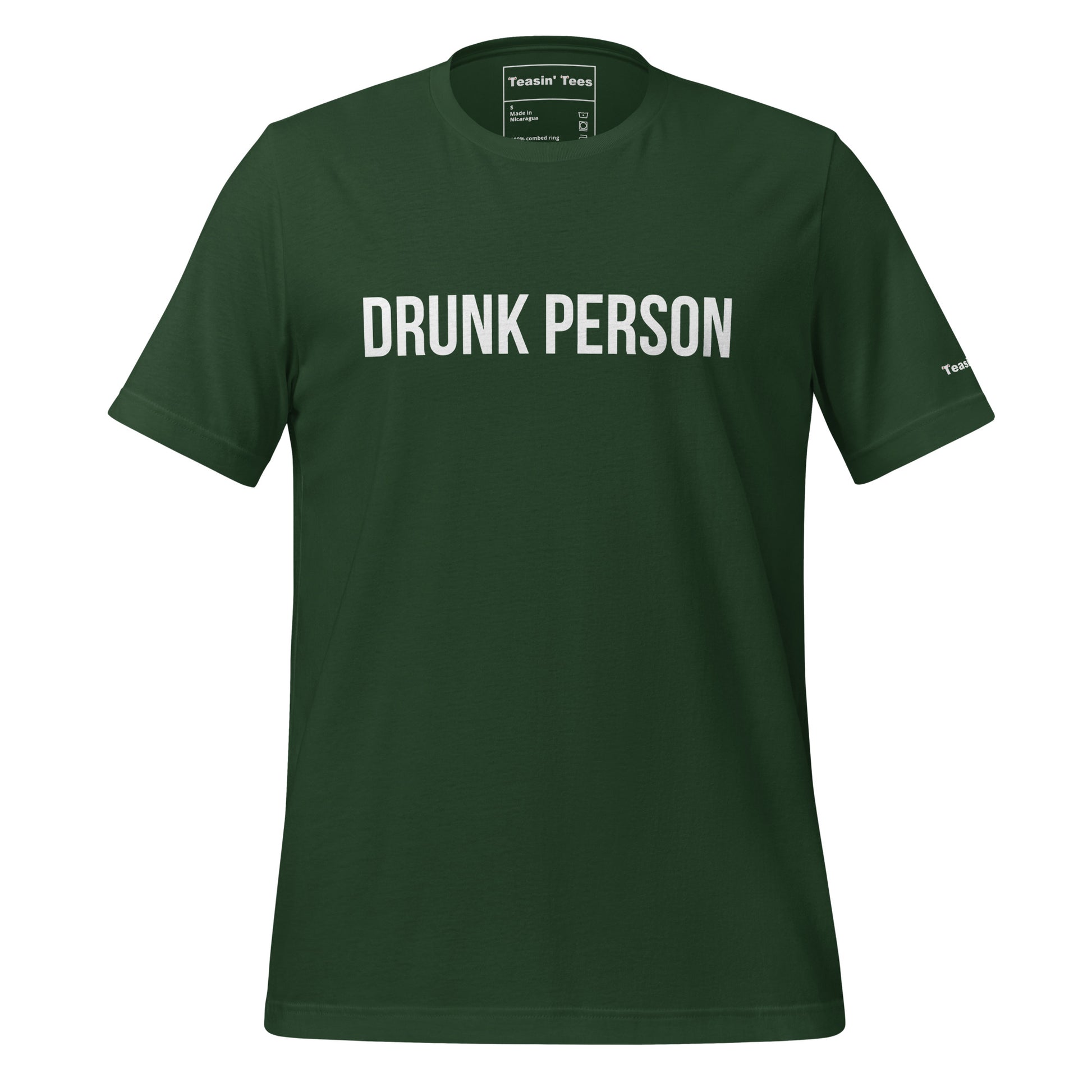 "Drunk Person" T-Shirt Black