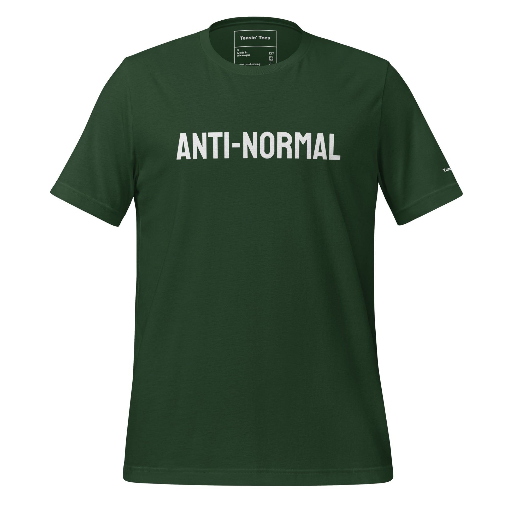 "Anti-Normal" T-Shirt Black
