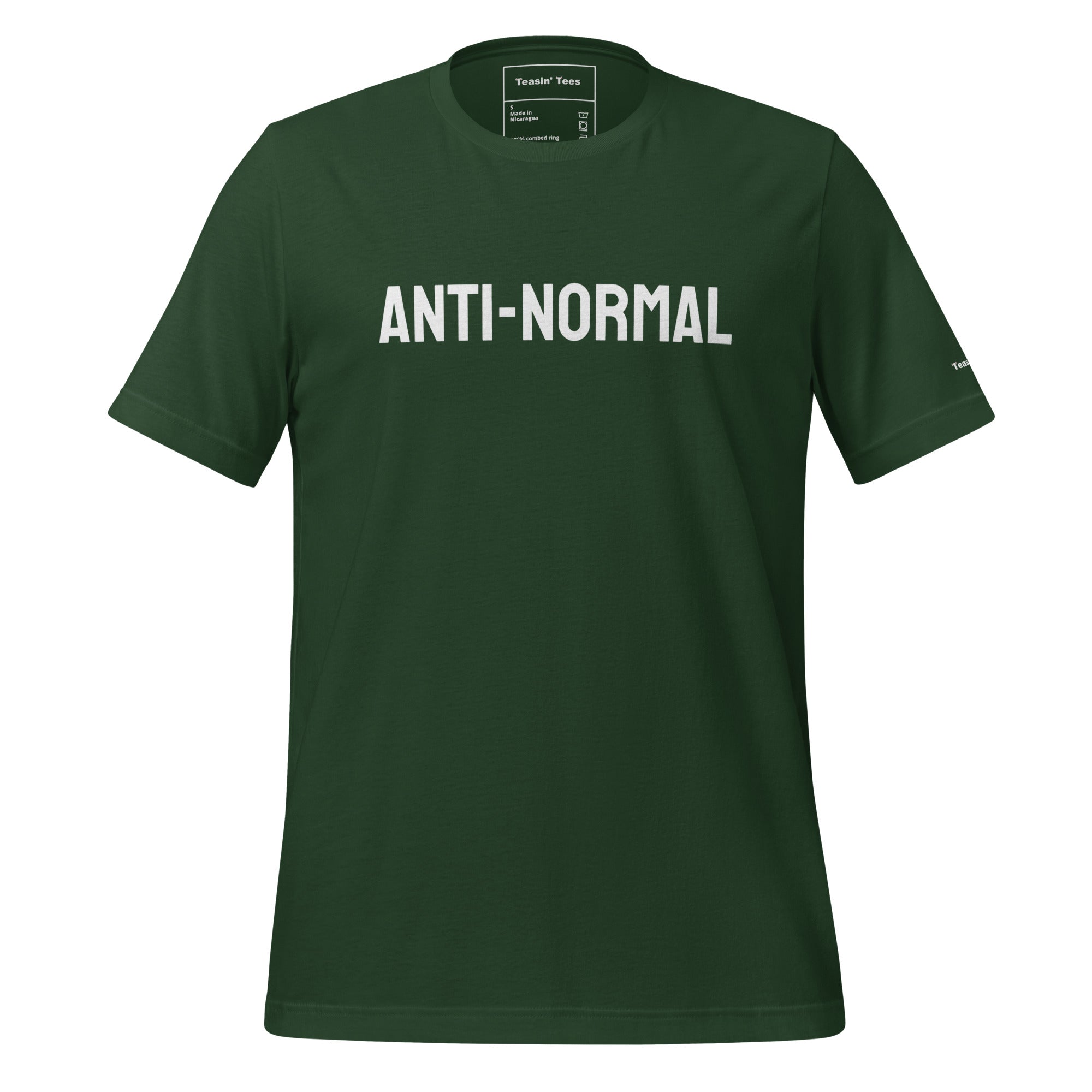 "Anti-Normal" T-Shirt Black