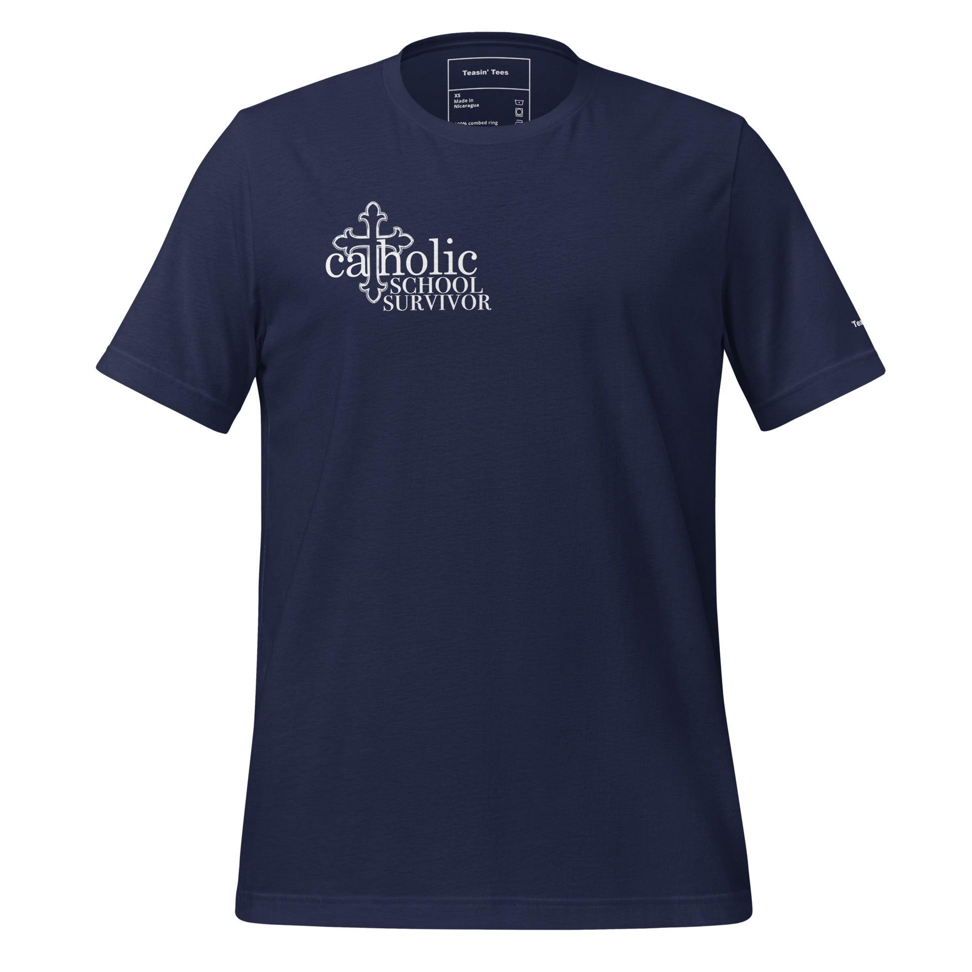 "Catholic School Survivor"- T-Shirt Black