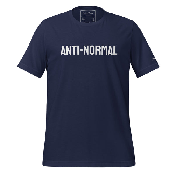 Anti-Normal Tee But in Black