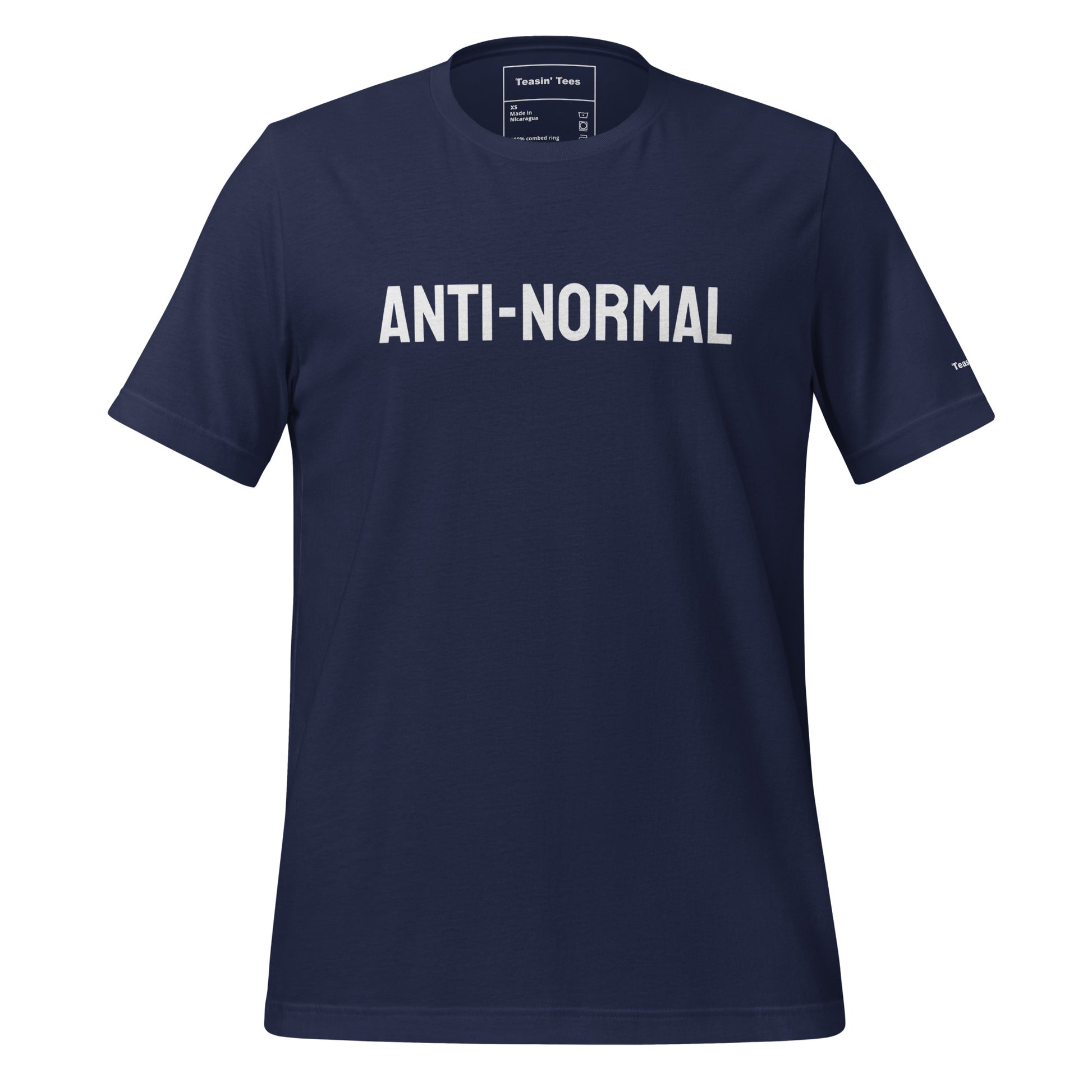 "Anti-Normal" T-Shirt Black