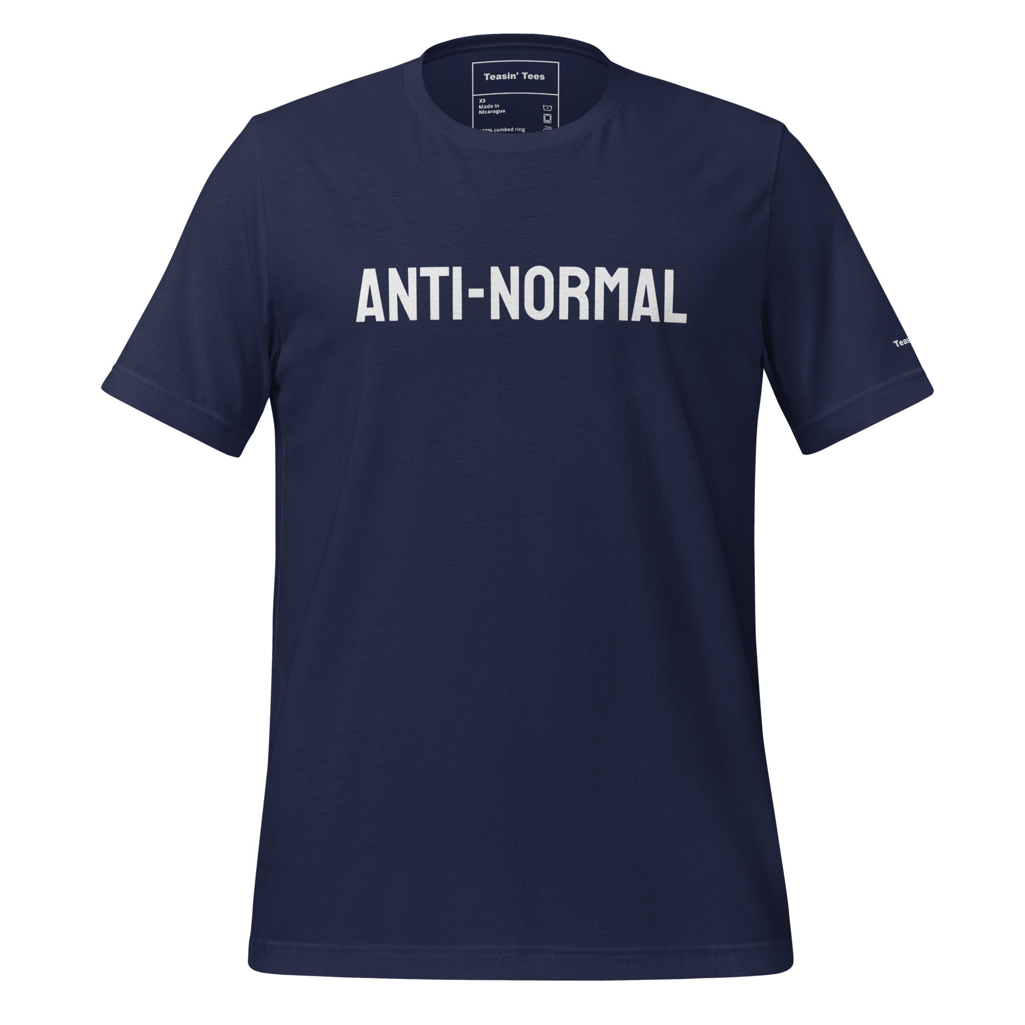 "Anti-Normal" T-Shirt Black