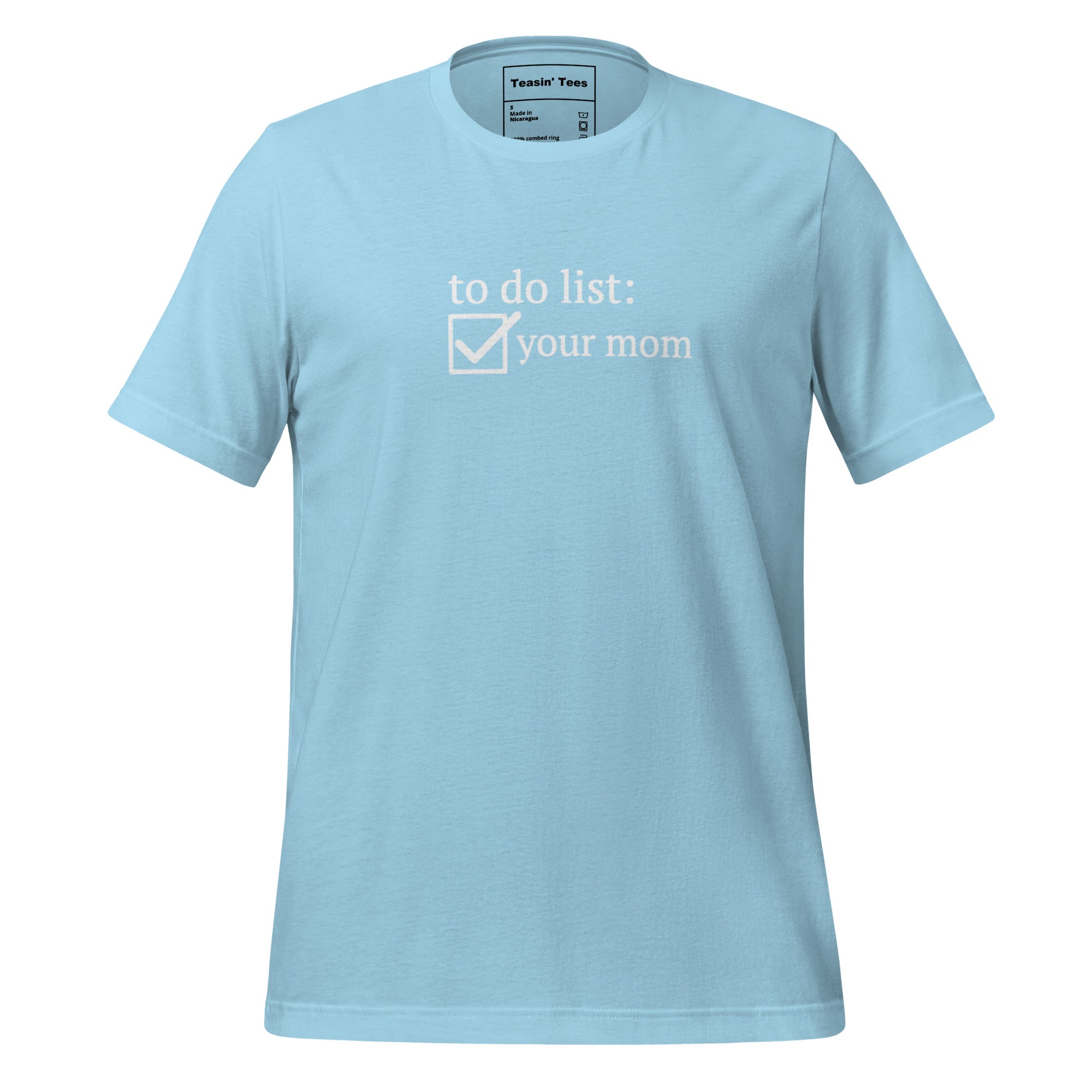 Teasin' Tees To Do List But in Black