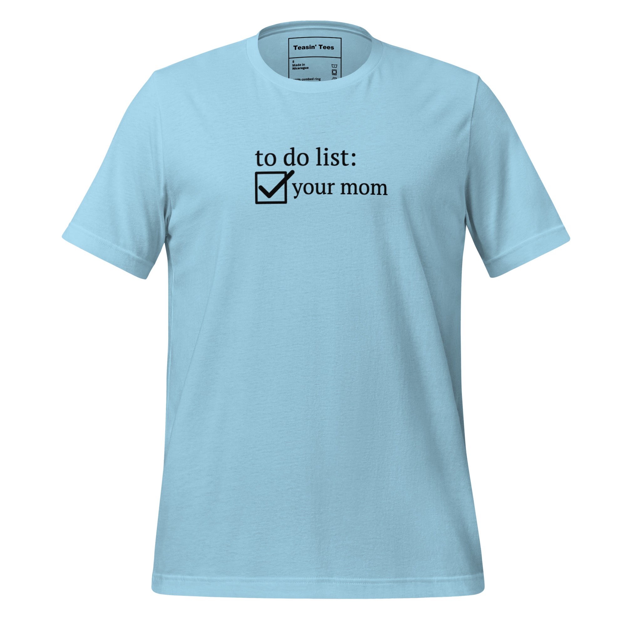 "To Do List"- T-shirt