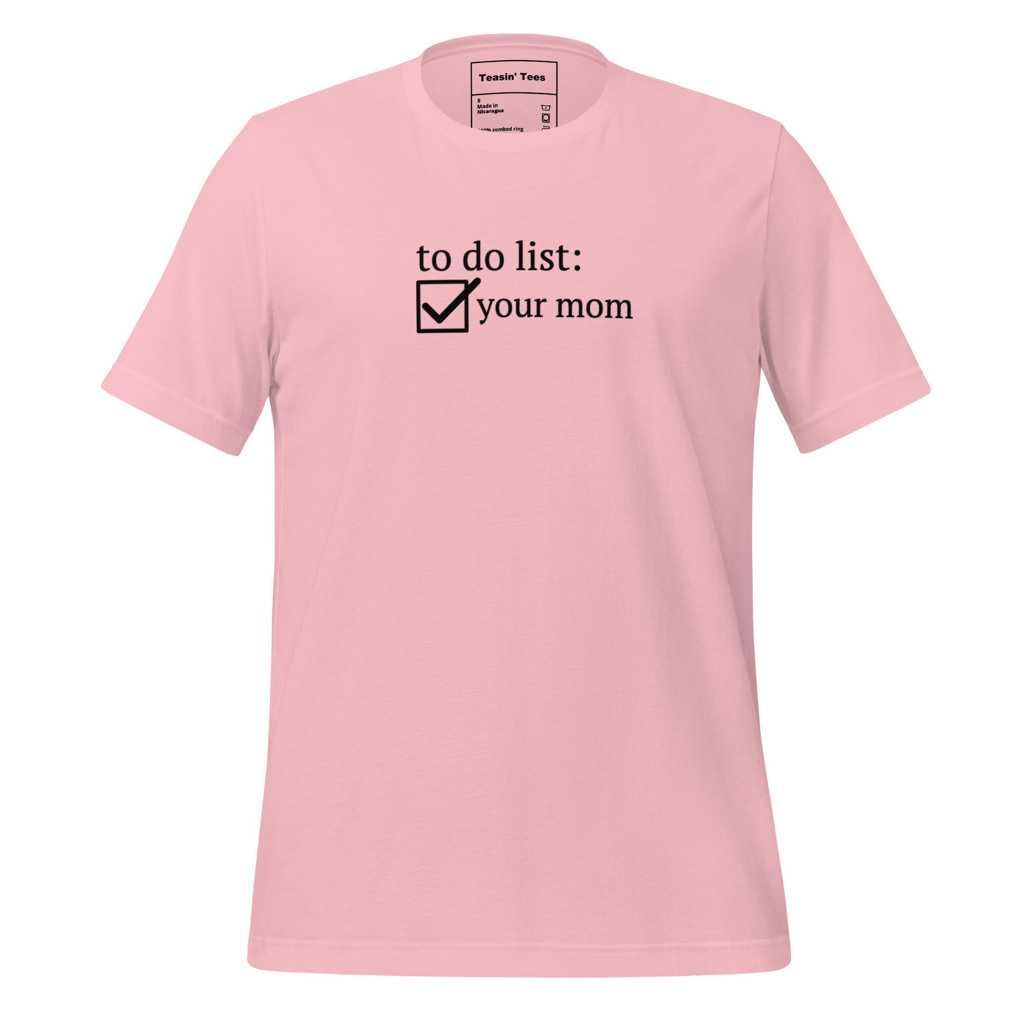 "To Do List"- T-shirt