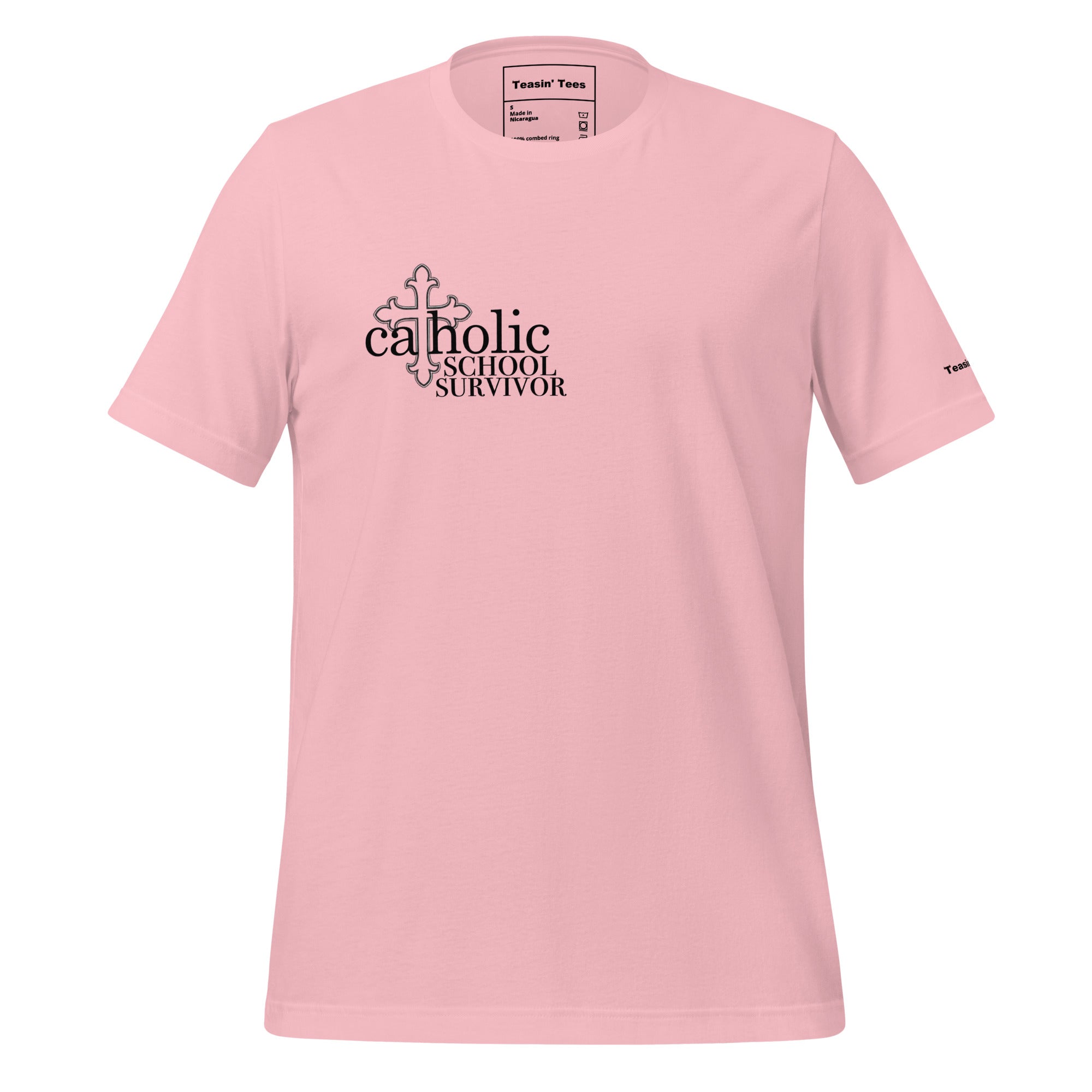 "The Catholic School Survivor"-T-Shirt