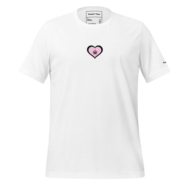 The Weed Lovers Tee Pink Heart Edition