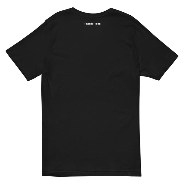 Teasin' Tees 4S3x Vneck But in Black