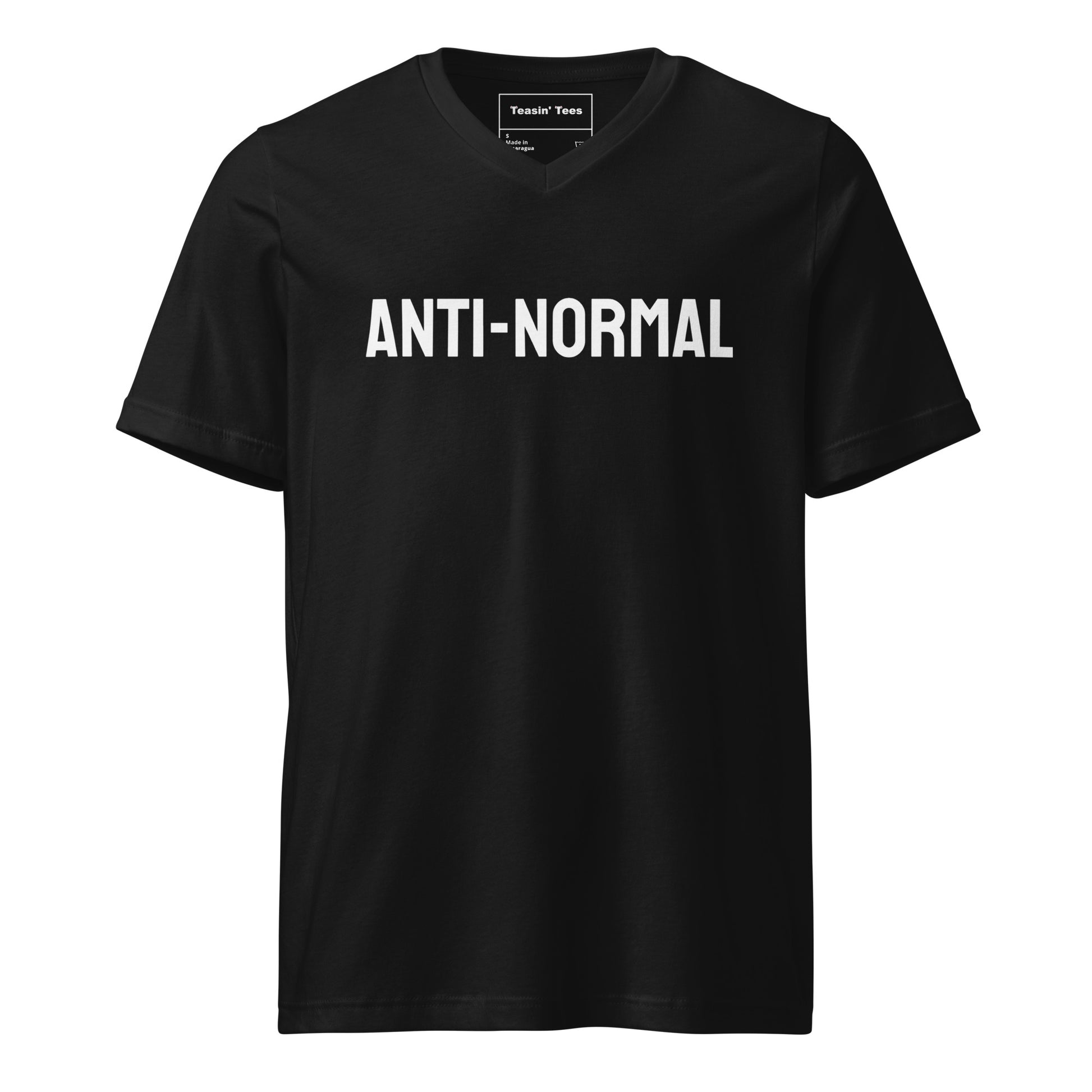 "Anti-Normal" V Neck But in Black